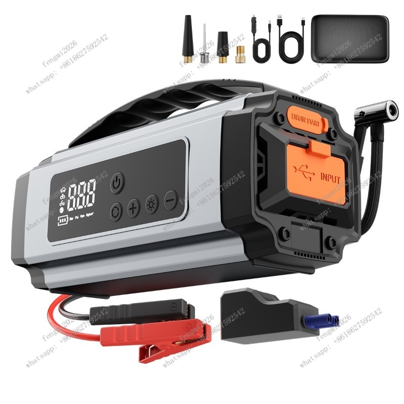 Portable Jump Starter - Портативный автомобильный насос для подкачки шин