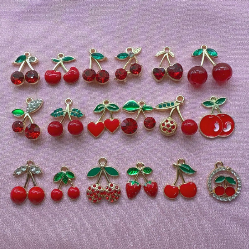 Car Accessories Amazon - 12 шт. брелоков Amazon Red Cherry,