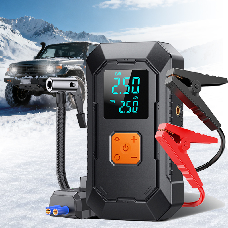 Portable Jump Starter - Автомобильный стартер, воздушный насос, портативный воздушный