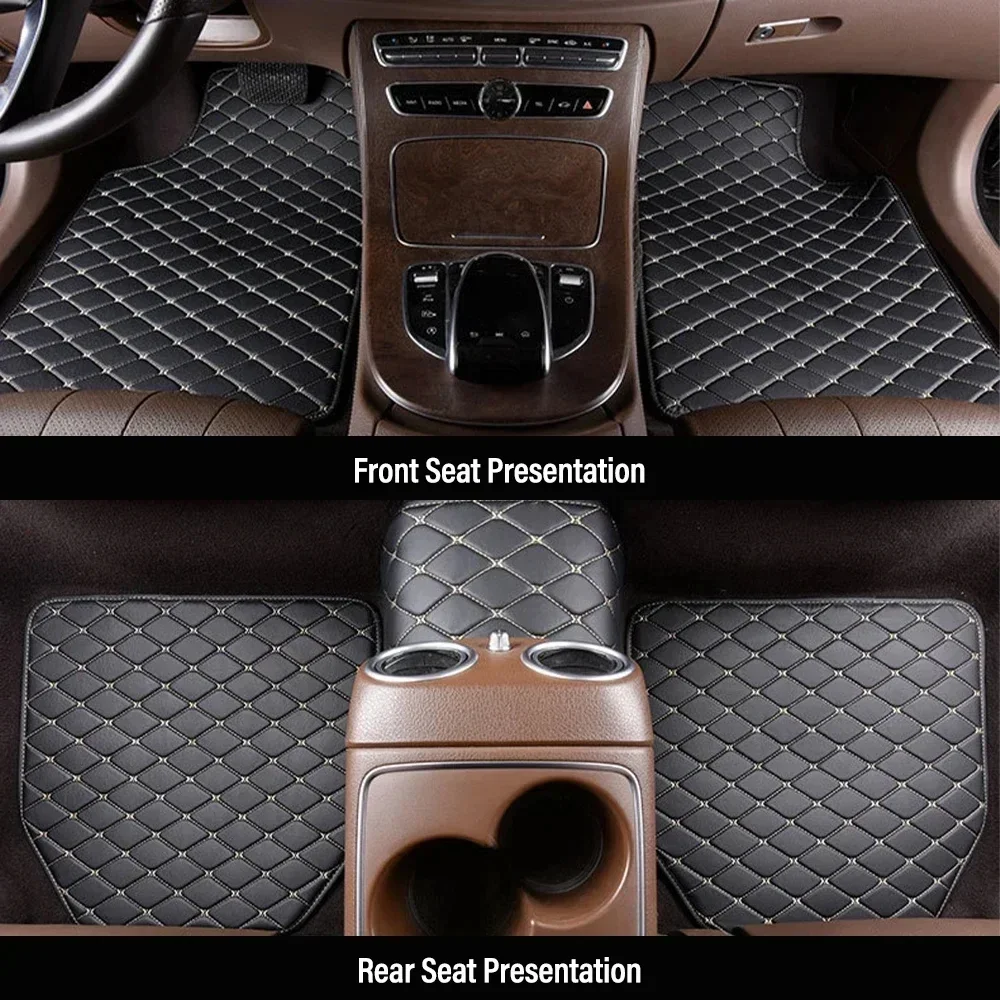 Car Floor Mat Rubber - Автомобильные коврики 4 шт., универсальные, из