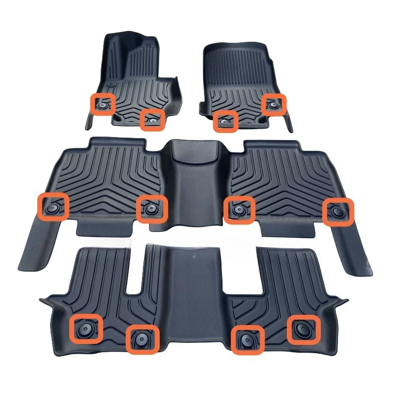 Car Floor Mat Rubber - Изготовленный на заказ автомобильный коврик для