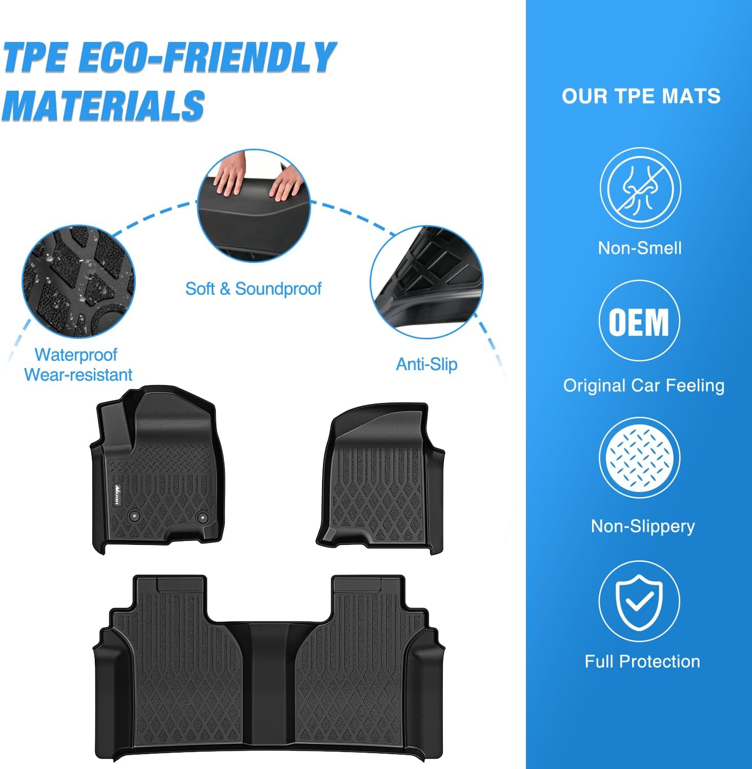 Коврики Nilight для Chevrolet  – обзор и цена Car Floor Mat Rubber