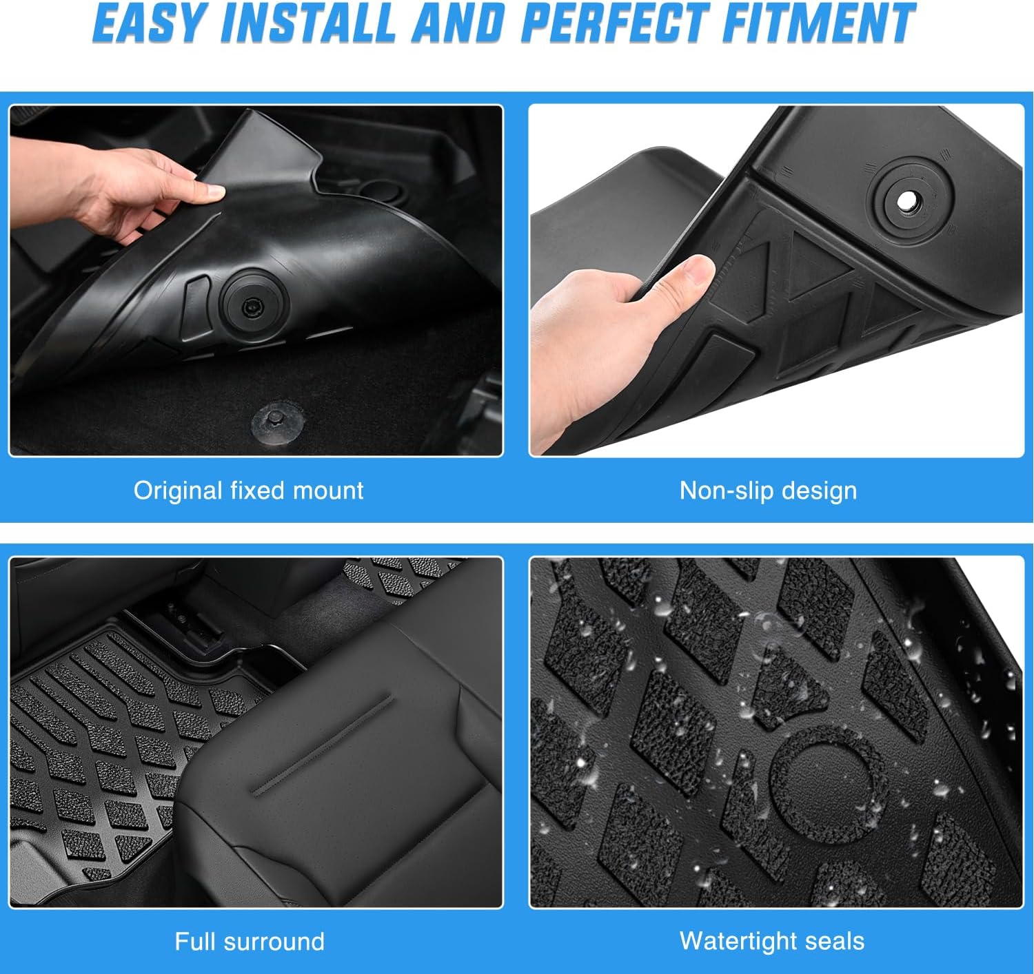 Коврики Nilight для Chevrolet  – обзор и цена Car Floor Mat Rubber