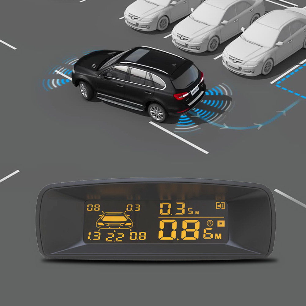 Автомобильный 8-датчик парковк – обзор и цена Car Accessories Near Me