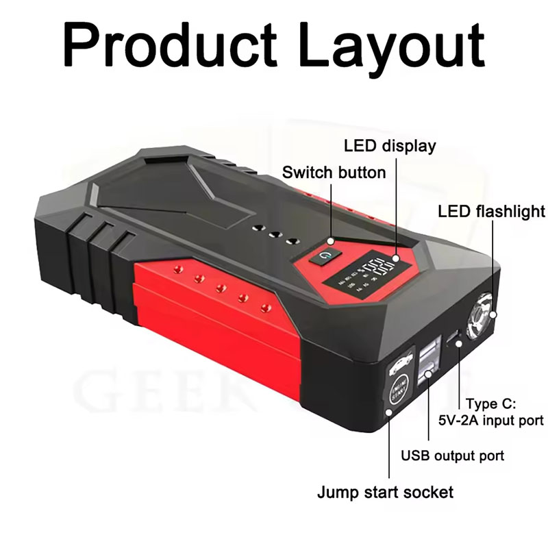 Портативное пусковое устройств – обзор и цена Portable Jump Starter