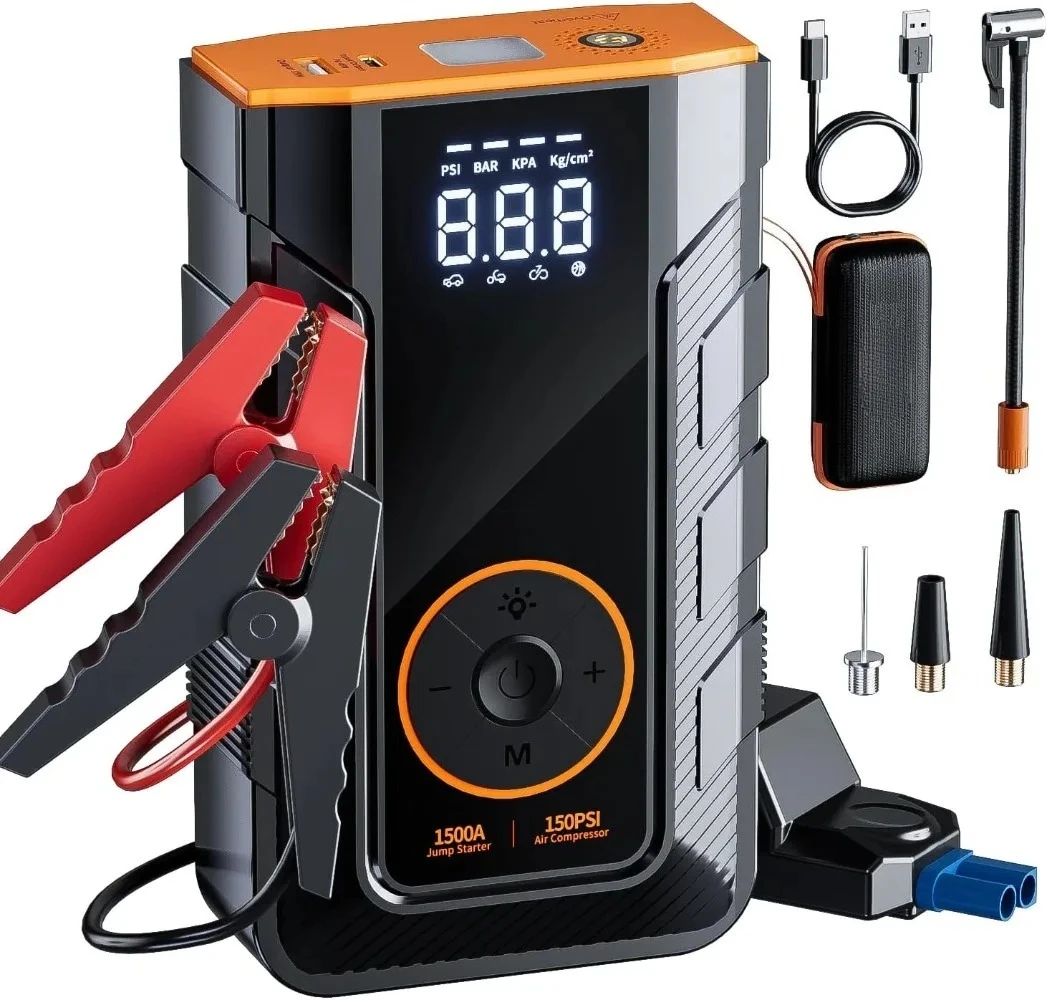 Многофункциональное устройство – обзор и цена Portable Jump Starter