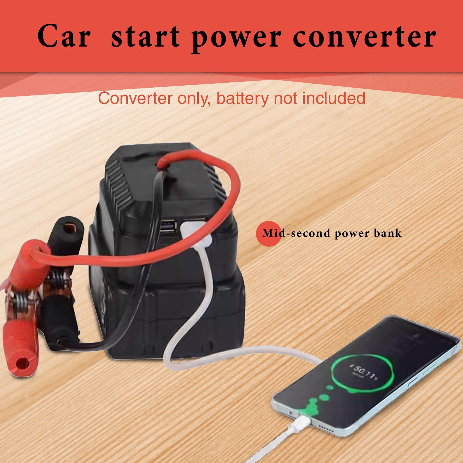 Портативное литиевое пусковое  – обзор и цена Portable Jump Starter