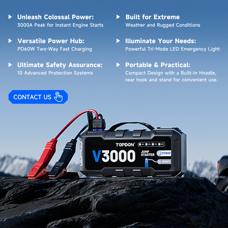 Портативное пусковое устройств – обзор и цена Portable Jump Starter