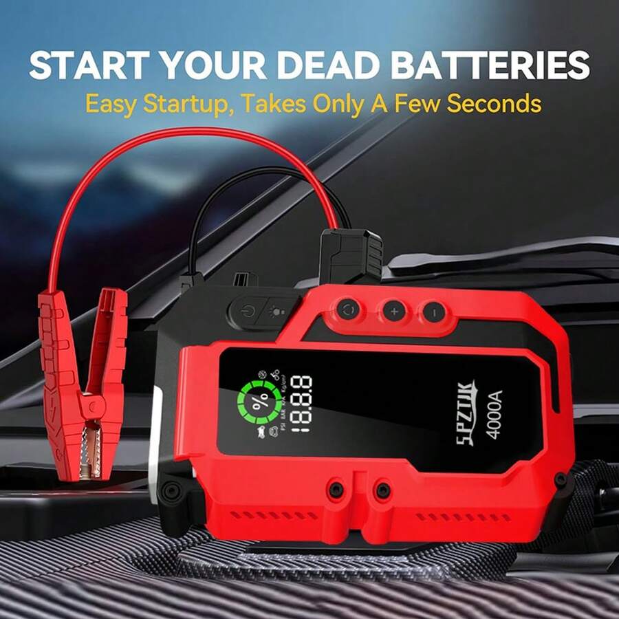 Портативное пусковое устройств – обзор и цена Portable Jump Starter